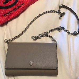 TORY BURCH convertible crossbody purse / wallet